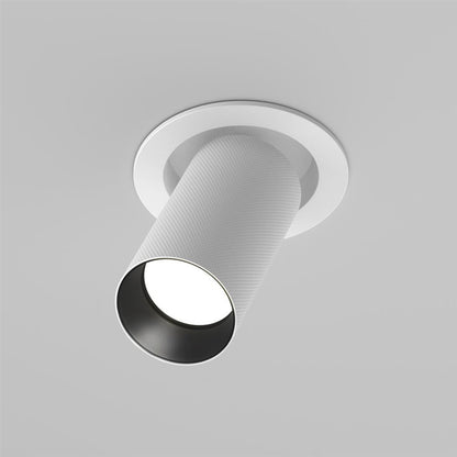 Maytoni Artisan recessed light, GU10, 10 W, white