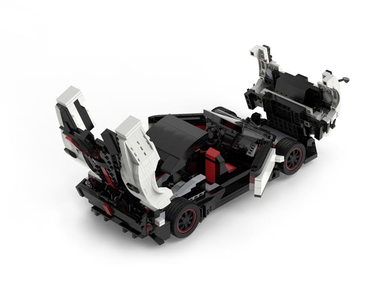 Rastar PAGANI ZONDA BRICKS Building Block Set 4040101-5229