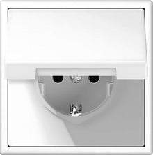 Socket LIREGUS MODERN, IP44, matt white