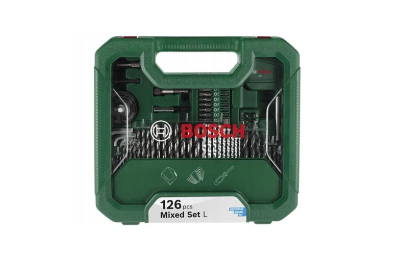 Bosch Drill and Bit Set, 126 pcs.