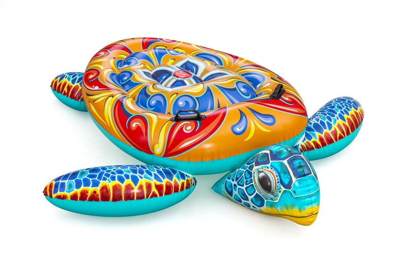 Bestway Turtle Inflatable Raft, 41523, 183 cm x 173 cm