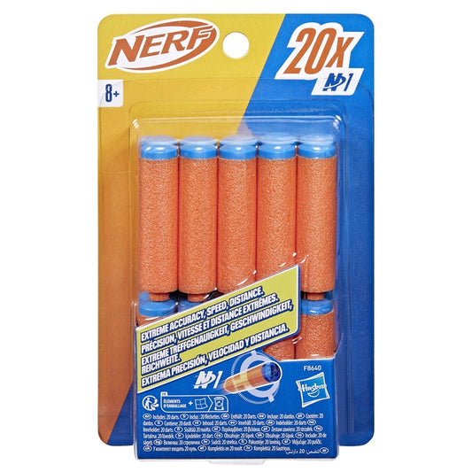 Nerf F8640 Toy Darts, 3.34 cm