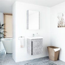SZAFKA WISZĄCA LUSTRO SPS-50BT-PM CONCRETE