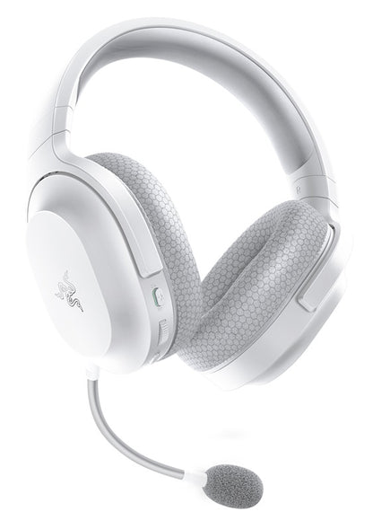 Žaidimų ausinės Razer Barracuda X Mercury, baltos