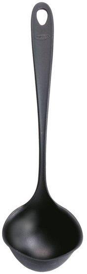 Ladle Fiskars, 28 cm, black, plastic