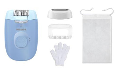 Epilator Philips Series 4000 BRE247/00, blue