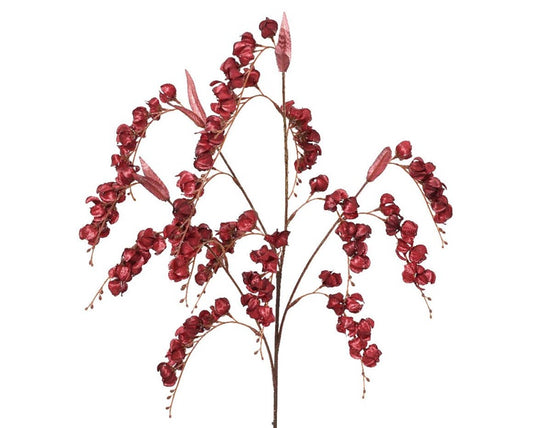 Artificial flower, red, 100 cm