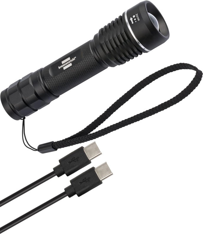 RECHARGEABLE HANDHELD FLASHLIGHT 600LM IP67