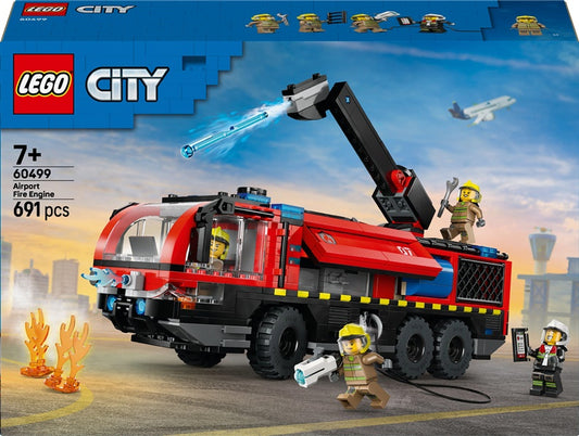 Klocki konstrukcyjne LEGO® City Wóz strażacki 60499 691el.