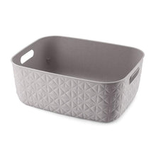Basket Curver Softex, 12.5 l, grey, 37.9 x 14.3 x 29.2cm