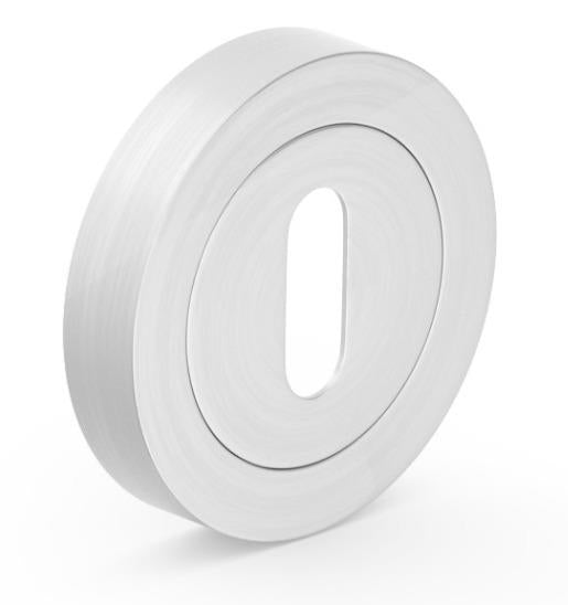 OVAL KEY COVER FOR KEY MATTE NICKEL