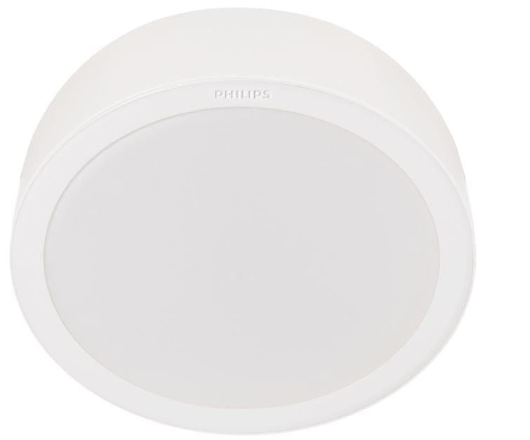 Surface Mounted LED Panel Ceiling Philips Meson, 3000K, LED, white