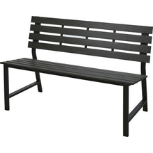 GARDEN SWING METAL BLACK 115X55X85CM