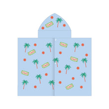 Poncho Spokey PALM BL, blue, 175 cm x 70 cm