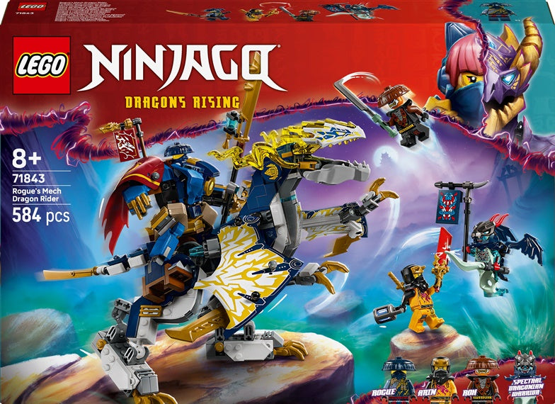 LEGO® Ninjago Rogue's Mech Dragon Rider 71843