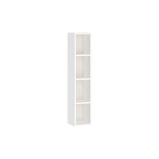 WALL CABINET TALL HINGED WHITE