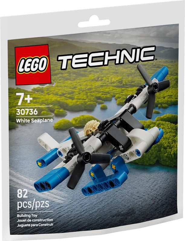 Konstruktorius LEGO® Technic Baltas vandens lėktuvas 82vnt.