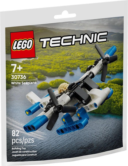 Konstruktorius LEGO® Technic Baltas vandens lėktuvas 82vnt.