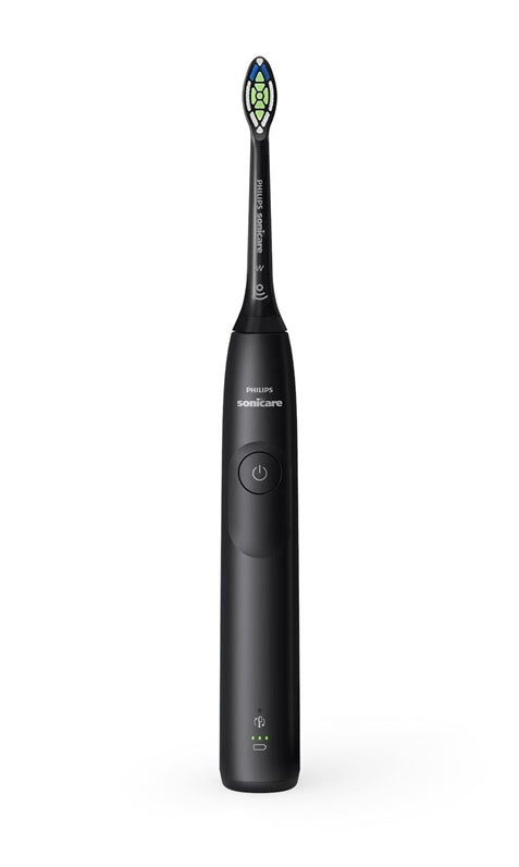 Elektryczna szczoteczka do zębów HX7101/01, czarna