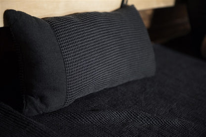 Sauna pillow Rento, 50 x 22 cm, black/grey
