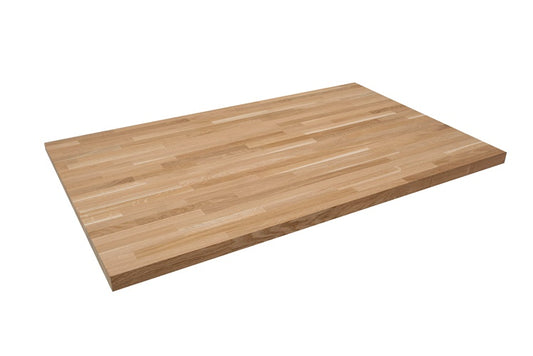 Oak stair tread, glued, planed, 120x30x4.2 cm