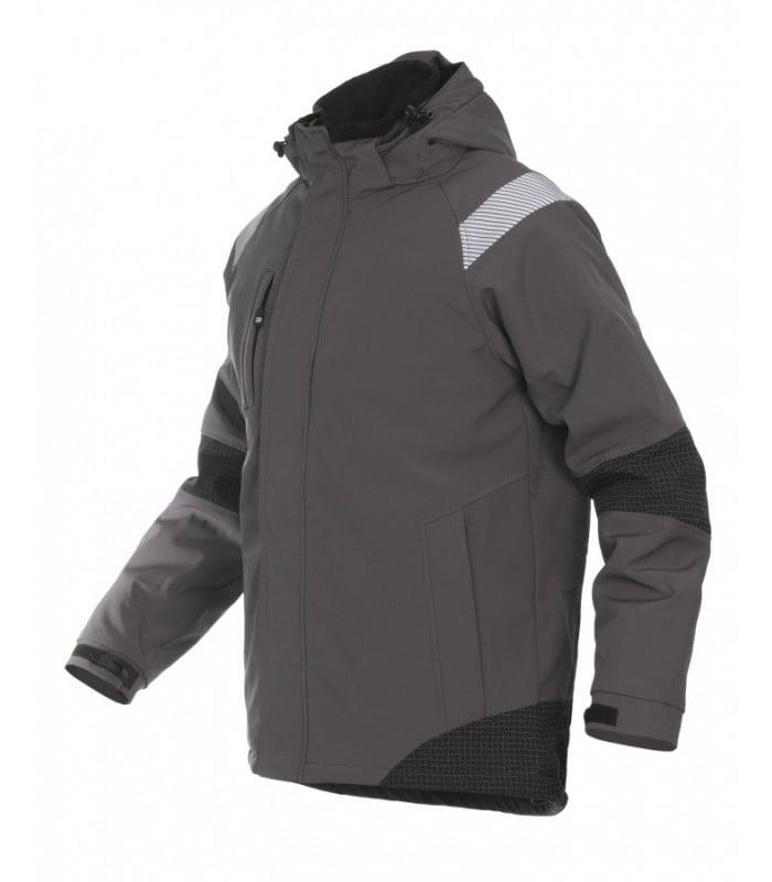 Darbinė striukė Bo Safety, juoda/pilka, XL dydis