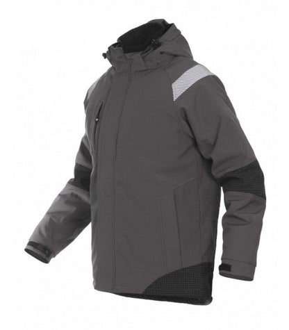 Darbinė striukė Bo Safety, juoda/pilka, XL dydis