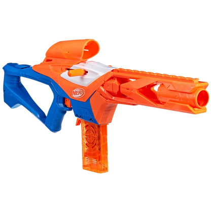 Toy blaster with Nerf darts, 55.9 cm