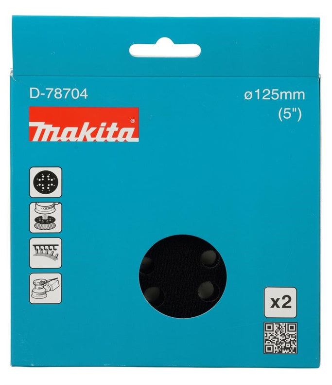 Tarcza szlifierska Makita 125mm 2 szt. D-78704