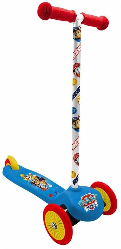 Vaikiškas paspirtukas Paw Patrol, mėlyna