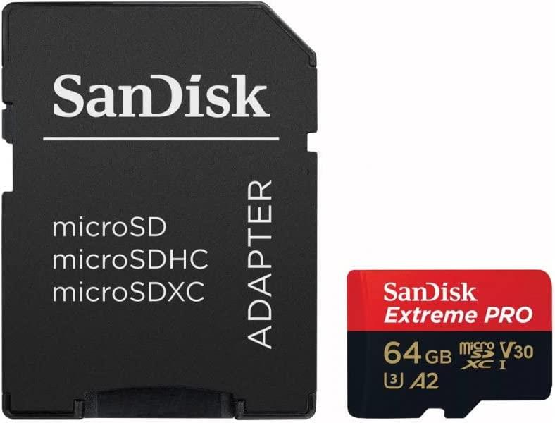 Atminties kortelė SanDisk Extreme Pro, 64 GB