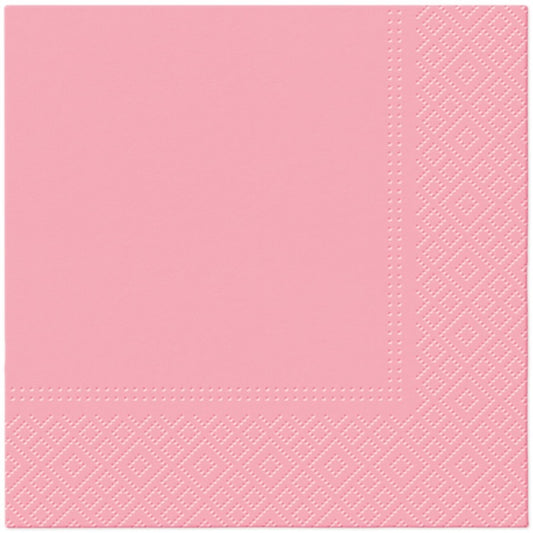 Napkin, 330 mm x 330 mm, pink, 20 pcs.
