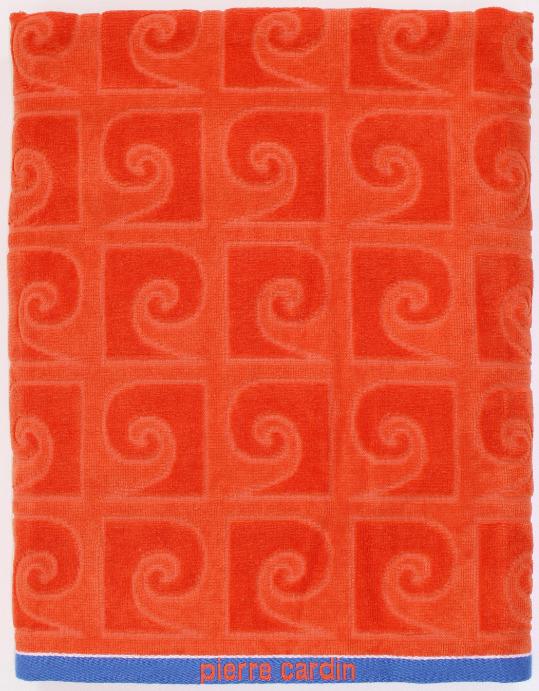 Ręcznik plażowy Pierre Cardin pomarańczowy 170 x 90 cm