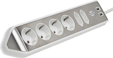 Przedłużacz domowy BRENNENSTUHL, 6 gniazd, 2 USB, 2 m
