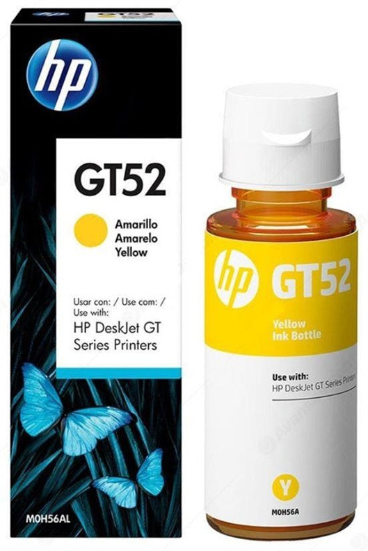 Rašalas HP GT52, geltona, 70 ml