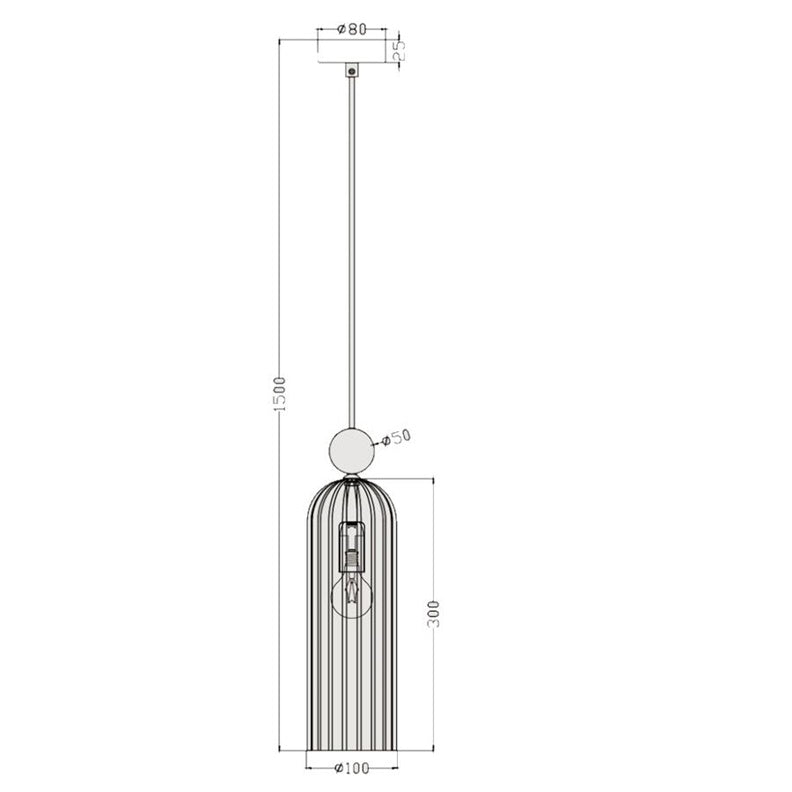 Lampa sufitowa Light Prestige Piega, 40 W, E14