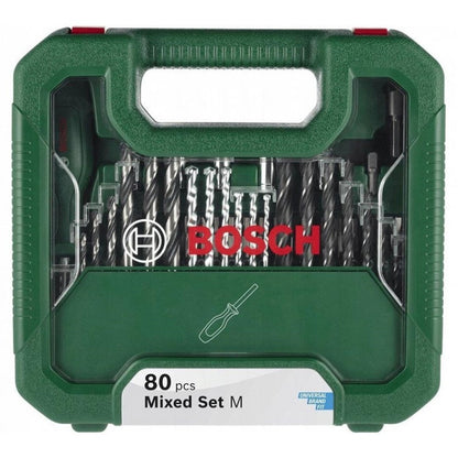 Antgalių ir grąžtų rinkinys Bosch, 80 vnt.