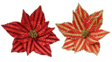 Artificial flower, poinsettia, 27 cm