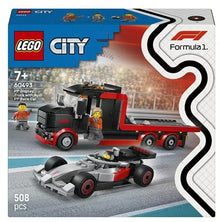 Klocki konstrukcyjne LEGO City Samochód ciężarowy F1 z Audi 60493,508el