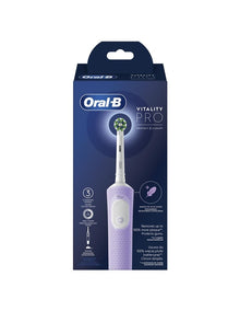 Электрическая зубная щетка Oral-B Vitality Pro, фиолетовая