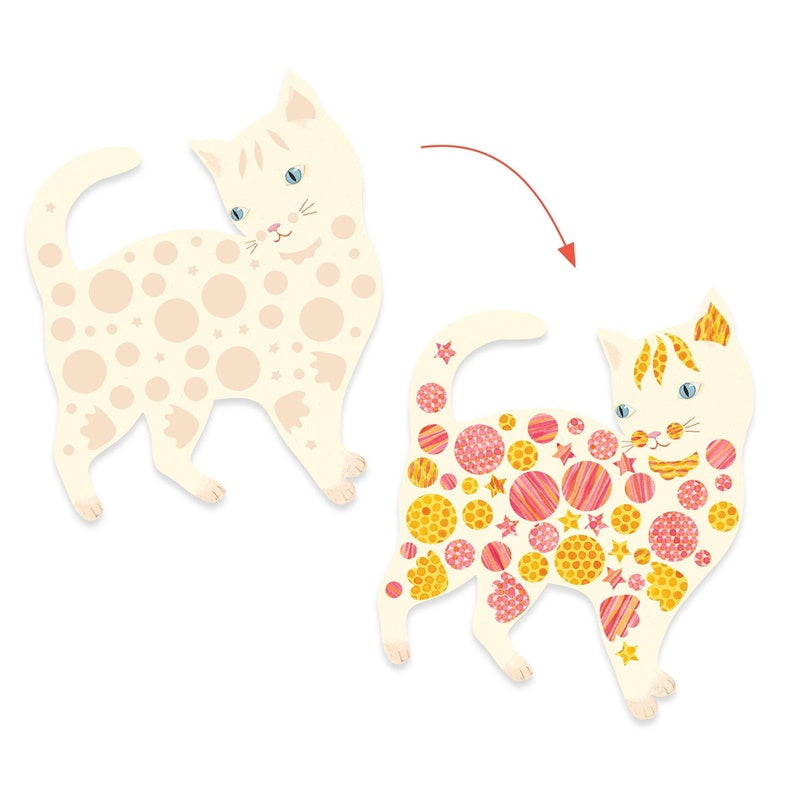 Djeco Elodie's Cute Cats creative set