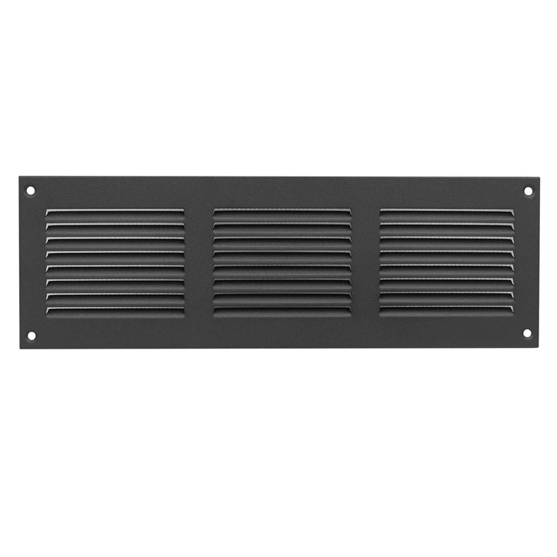 Ventiliacijos grotelės 300X100 MR3010A, metalinės, antracito