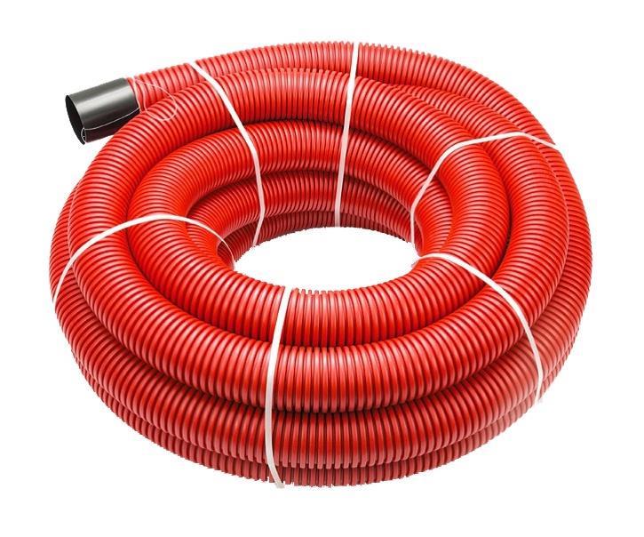 Gofruotas instaliacinis vamzdis Ecopipes D40, PE, 450N
