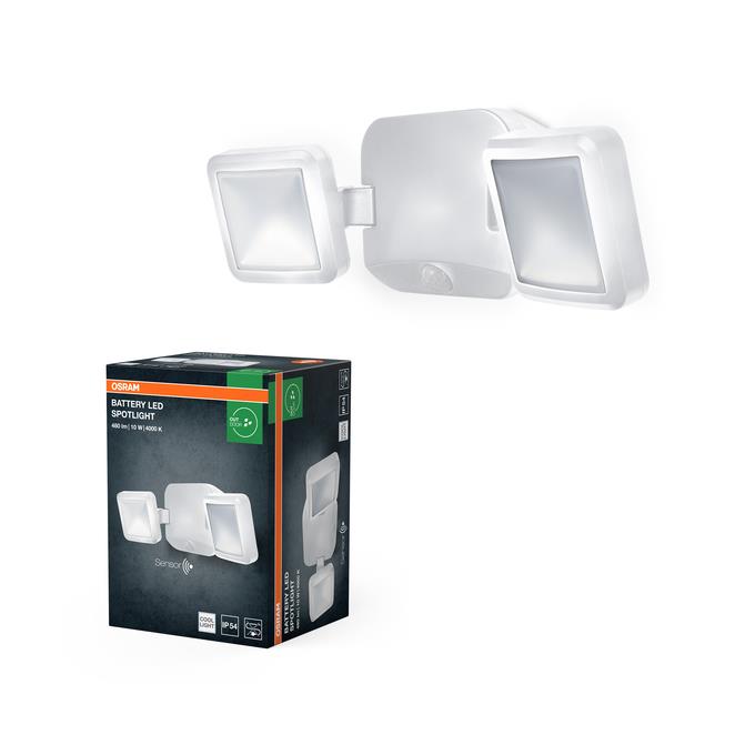 PROŽEKTORIUS LED DVIGUBAS 10W BALTAS