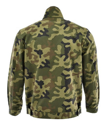 Švarkas Sara Workwear, žalia, medvilnė/poliesteris, L dydis