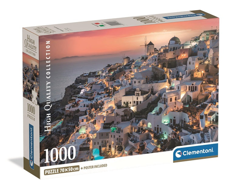 Dėlionė Clementoni Santorini 39933, 1000 dal.