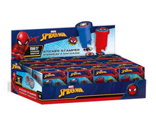 Pieczątka naklejka Spiderman