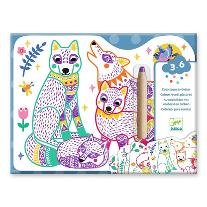 Kūrybos rinkinys Djeco Magic Colouring