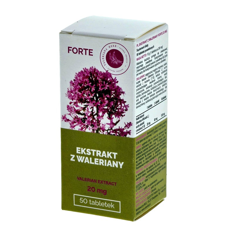VALERIAN EXTRACT 20 MG FORTE N50