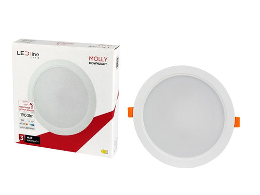 Įmontuojamas šviestuvas LED Line MOLLY, 18W, 4000°K, LED